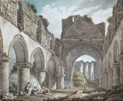 Abadía de Buildwas, Shropshire de Michael Angelo Rooker