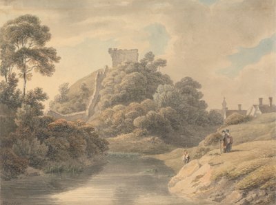 Castillo de Clare, Suffolk de Michael Angelo Rooker