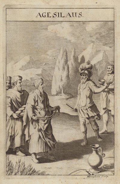 Agesilao II, rey y general espartano de Michael Burghers