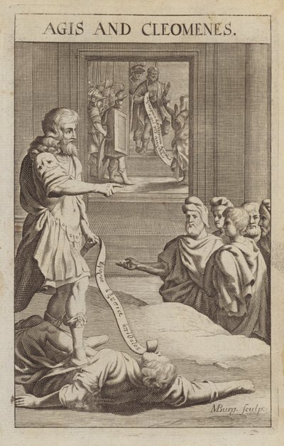 Agis IV y Cleómenes III, reyes espartanos de Michael Burghers