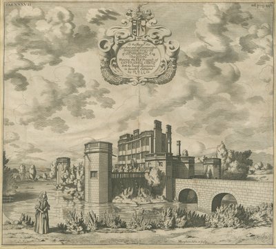 Castillo de Caverswall: grabado en placa de cobre, nd [1653-1686] de Michael Burghers