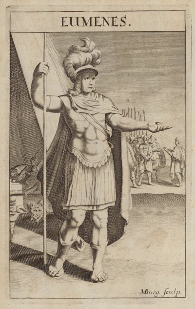 Eumenes, general y erudito griego de Michael Burghers