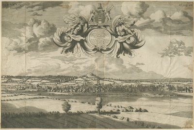 Stafford - Perspectiva Este Noreste: grabado, s.f. [1686] de Michael Burghers