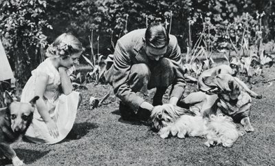 Rey Jorge VI y Princesa Margarita Rosa, 1937 de Michael Chance