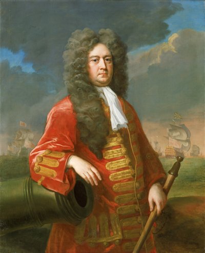 Almirante Sir George Rooke (1650-1709), c.1705 (óleo sobre lienzo) de Michael Dahl