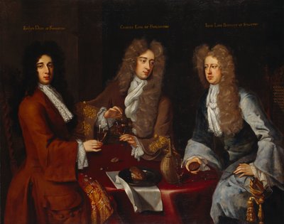 Conde de Burlington, Duque de Kingston-upon-Hull, y Barón Berkeley de Stratton, 1690s de Michael Dahl