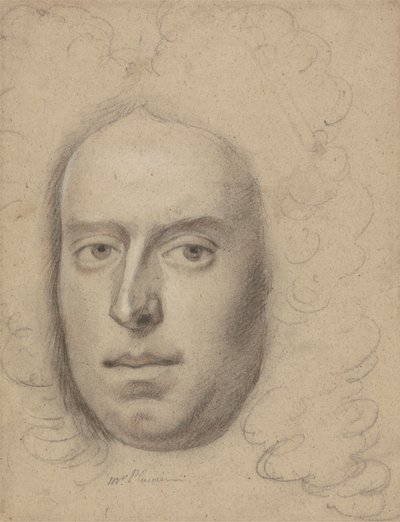 Retrato de caballero (Sr. Plumer o Plumiere) de Michael Dahl