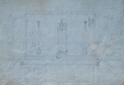 Balanza química, del álbum de recortes de Michael Faraday de Michael Faraday