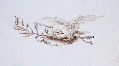 Dibujo del álbum de recortes de Michael Faraday de Michael Faraday