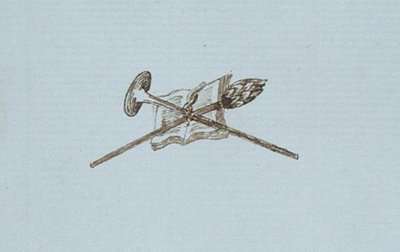 Dibujo del álbum de recortes de Michael Faraday de Michael Faraday