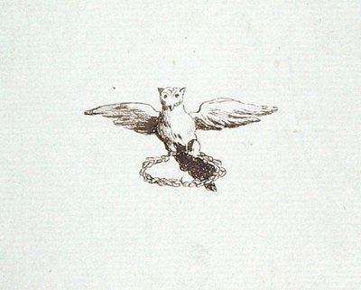 Dibujo del álbum de recortes de Michael Faraday (pluma y tinta sobre papel) de Michael Faraday