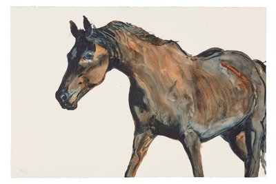 Sin título, 2018 (acuarela sobre papel) de Michael Frith