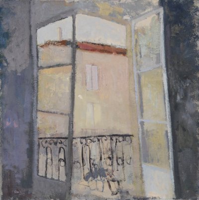 40 Rue Royale, 2015 (óleo sobre lino) de Michael G. Clark