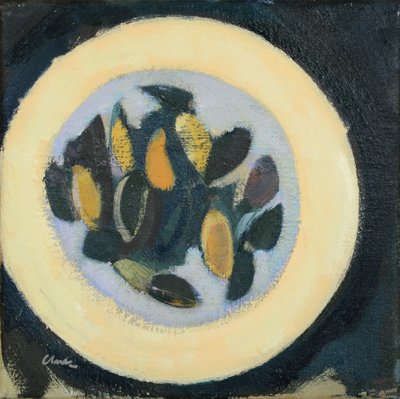 Moules, 2017 (óleo sobre lino) de Michael G. Clark