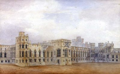 Castillo de Windsor y la Vista Noreste del Patio Superior de Michael Gandy