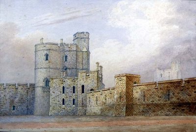 Castillo de Windsor, la Torre de los Caballeros Militares de Michael Gandy