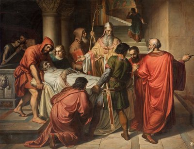 Entrega del cuerpo de San Marcos a los venecianos en Alejandría de Michael Kovács