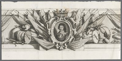 El sitio de La Rochelle: Lámina 15 de Michael Lasne