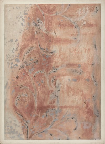 Fragmento de decoración mural, c. 1940 de Michael Lauretano