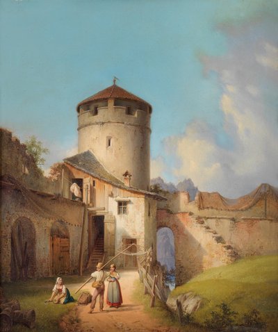 Parte de Kelheim en el Danubio de Michael Neher