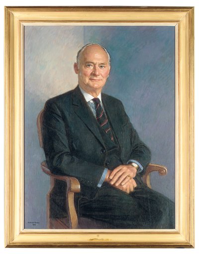 Retrato de Henry Lambert, sentado de Michael Noakes