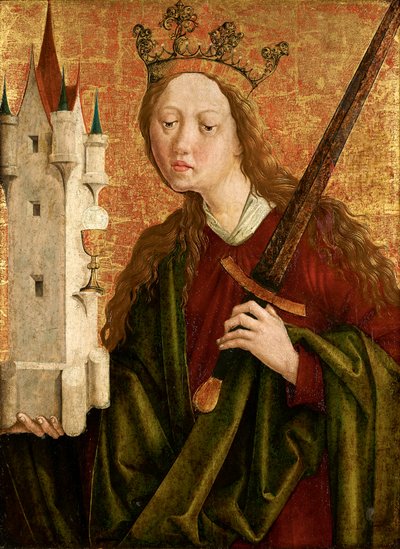 Tú. Bárbara de Michael Pacher (Werkstatt)