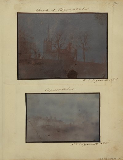 La iglesia en Edgeworthstown de Michael Pakenham Edgeworth