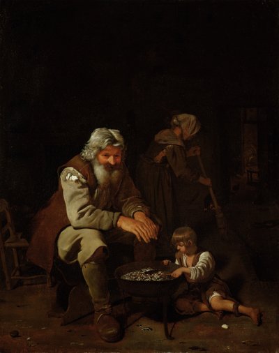 Una Alegoría del Invierno de Michael Sweerts