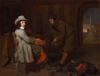 Anthonij de Bordes y su ayuda de cámara de Michael Sweerts