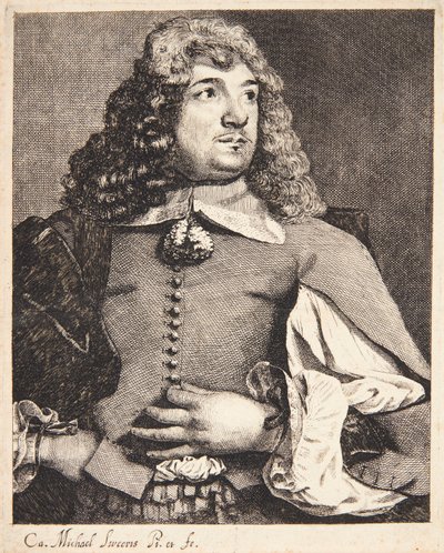 Retrato de un hombre de pie de Michael Sweerts