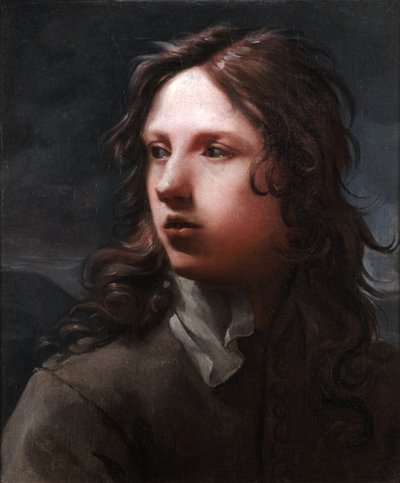 Retrato de un joven con chaqueta gris de Michael Sweerts
