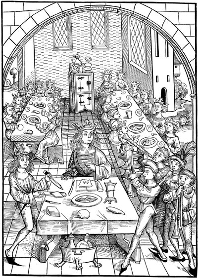 Ilustración del libro Schatzkammer, 1490-1491 de Michael Wolgemut