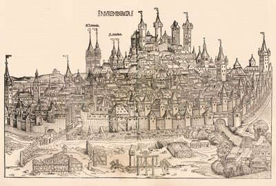 Núremberg, 1493 de Michael Wolgemut