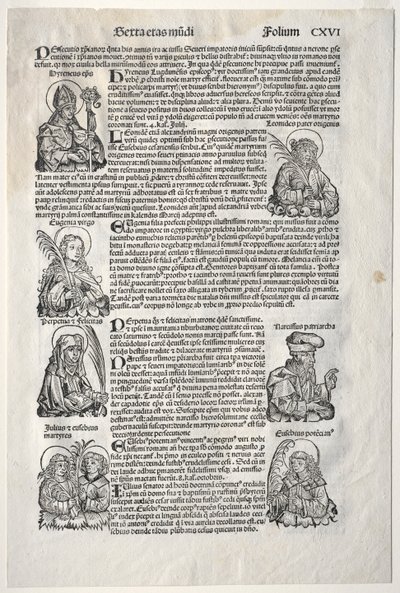 Crónica de Núremberg, 1493 de Michael Wolgemut