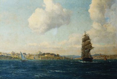 Una vista de Constantinopla de Michael Zeno Diemer