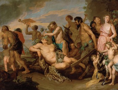 Bacanalia, antes de 1659 (óleo sobre lienzo) de Michaelina Wautier