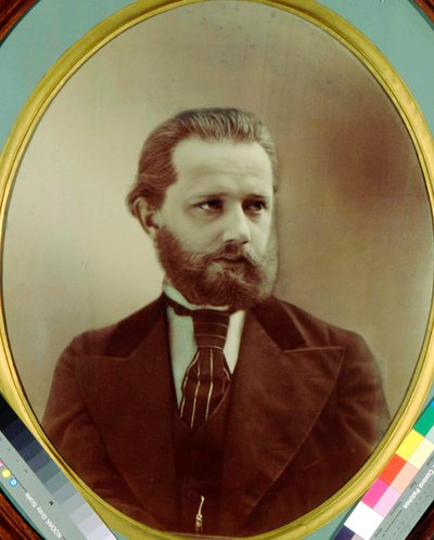 Peter Tchaikovsky, compositor ruso, siglo XIX de Michail Michailovich Panov