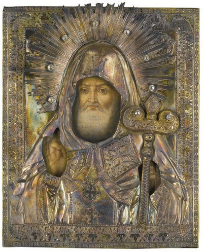 San Mitrofán de Vorónezh, 1835 de Michail Vasilyevich Borodulin