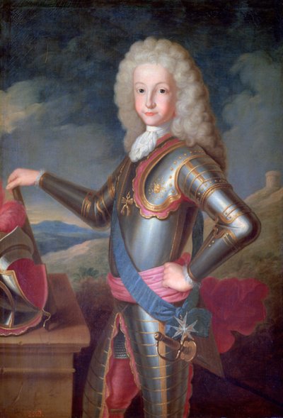 Luis I, Príncipe de Asturias, Rey de España, c1700-1730 de Michel Ange Houasse