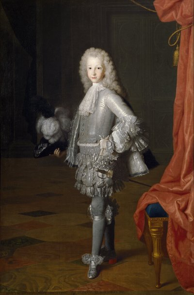 Luis I como Príncipe de Asturias, 1717 de Michel Ange Houasse