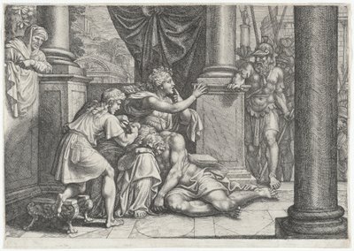 Sansón y Dalila de Michel Corneille