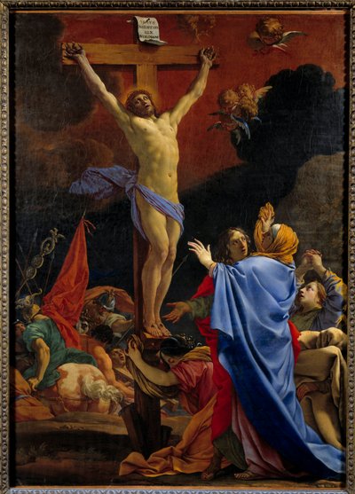 Cristo en la cruz de Michel Dorigny