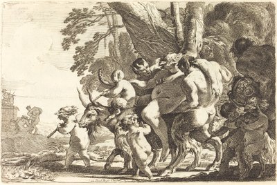 Silenus borracho de Michel Dorigny