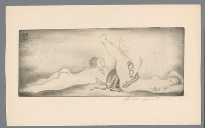 Ex libris de Gianni Mantero
MG (título del objeto) de Michel Fingesten (signed by artist)