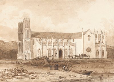 Iglesia Católica, Puerto España de Michel Jean Cazabon
