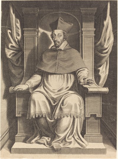 Armand Jean du Plessis, Cardenal Richelieu de Michel Lasne