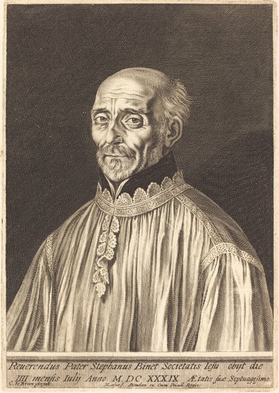 Etienne Binet de Michel Lasne after Charles Le Brun