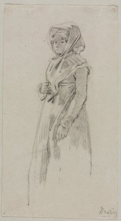 Figure of a Woman de Michel Martin Drolling