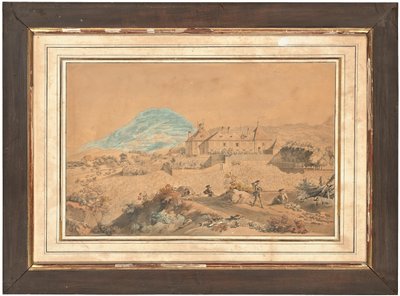 Una de las cuatro vistas de Le château d