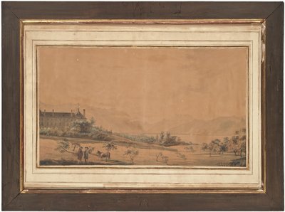 Una de las cuatro vistas de Le château d